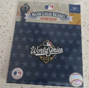 MLB World Series 2025 Navy and Gold COLLECTOR Patch TORONTO BLUE JAYS
